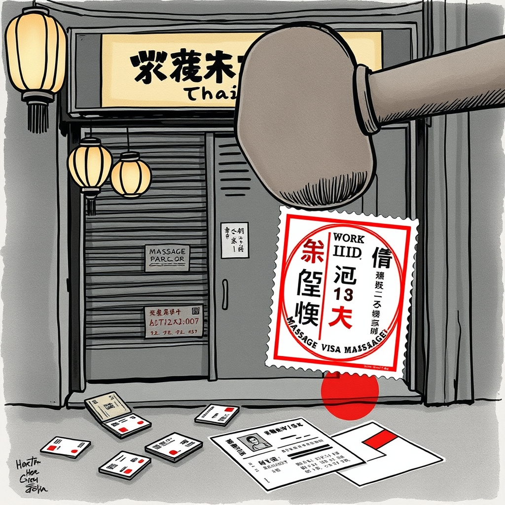 Tokyo Police Re-Arrest 'Thai Massage' Operators, This Time for Putting Foreign Students to Work in the Sex Trade